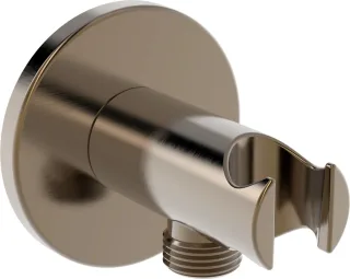 Hansa Wandanschlussbogen HANSA 2900, rund Bronze gebürstet, 290040-81 290040-81
