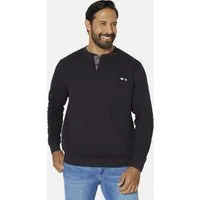 Jan Vanderstorm Sweatshirt VILJAR +Fit Kollektion, Bauchschnitt