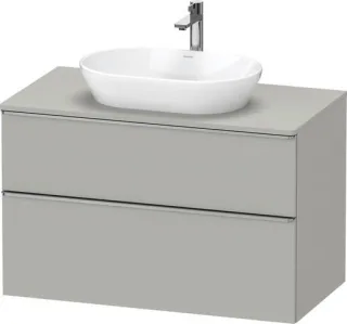 Duravit D-Neo Konsolenwaschtischunterbau wandhängend Betongrau Matt 1000x550x664 mm - DE496807007000 DE4968070070000