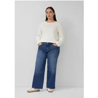 s.Oliver Weite Jeans Jeans-Hose WIDE LEG Jeans / Relaxed Fit / Mid Rise / Wide Leg