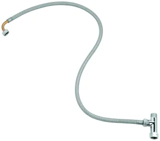 GROHE Anschlussset 14074 für Dusch-WC Aufsatz Bau Keramik chrom, 14074000 14074000