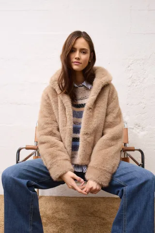 Oui - Outdoorjacke sweet maple - Gr. - 42