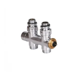 Terma Lanzen-Thermostat-Verbunddurchgangsventil 50mm CYLINDERGZ 1/2"-GZ 24-19 links, TGZTST012, Sil TGZTST012