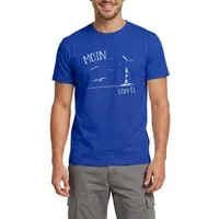 Spreadshirt T-Shirt Moin…Löppt Leuchtturm Küste Norddeutsch Männer T-Shirt (1-tlg)