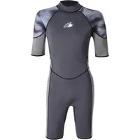 F2 Neoprenanzug F2 Herren Neopren Anzug Wave Shorty 2,5 mm XL Anthrazit