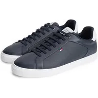 Tommy Hilfiger ICON COURT LIGHT LEATHER Sneaker Freizeitschuh, Halbschuh, Schnürschuh mit dezenten Ziernähten