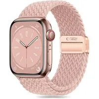 TECH PROTECT Armband (Armband, Einzelartikel), Geflochtenes Nylonarmband mit Magnetverschluss für Apple Watch