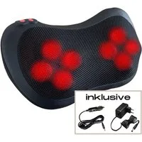 smartEC Shiatsu-Massagekissen Witali Shiatsu Massagekissen mit Wärmefunktion, 8 Massageköpfe, 1-tlg., 3 Intensitätsstufen, Wärmefunktion, inkl. Autoadapter
