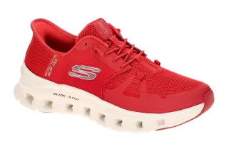 Skechers 150420 RED GLIDE STEP PRO Damenschuhe sportliche Slipper rot