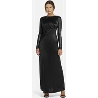 Nicowa Abendkleid EWELIO (1-tlg) aus Metallic-Jersey mit diagonaler Raffung