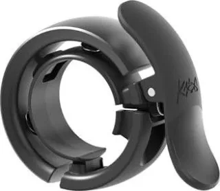 Knog Oi Prima Fahrradklingel S anthracite/black 22,2 mm
