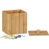 relaxdays Aufbewahrungsbox mit Deckel