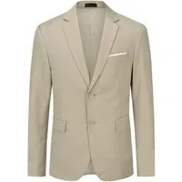 Allthemen Anzugsakko Herren 1 Knopf Blazer mit klassischem Reverskragen