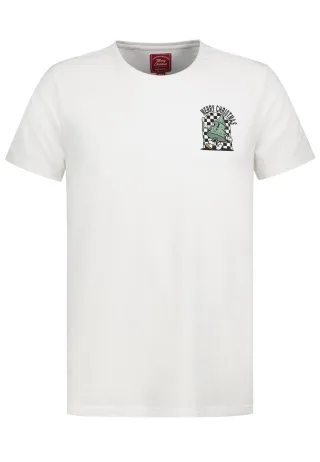 Authentic Style - SEFLQSBULVNoaXJ0IFByaW50IA== offwhite - Gr. - M