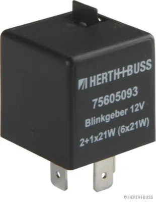 HERTH&BUSS Blinkgeber, 12 V, 5 pins, elektronisch - 75605093