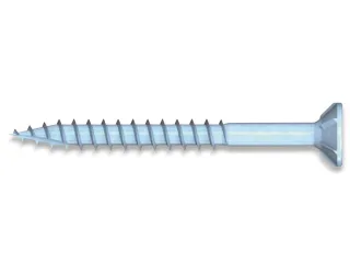 REISSER Spanplattenschrauben R2 plus, 6,0x200 mm, Stahl, Schneidkerbe, 100 Stück