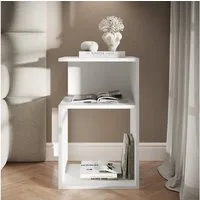Vicco Nachtschrank Elios, Weiß, 40 x 65.3 cm (1-St)