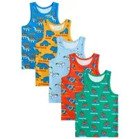 Next Trägertop Trägertops aus Baumwolle im 5er-Pack (5-tlg)