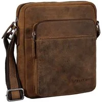 STILORD Schultertasche "Vittorio" Moderne Vintage Herrentasche zum Umhängen klein Echtleder
