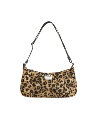 wouf - Schultertasche - Feline beige/braun - Gr. - OS