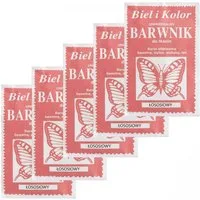 maDDma Kreativset 5 x 10g Batikfarbe Textilfarbe Stofffarbe färben, bitte Farbmix wählen, lachsfarben