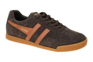 Gola CMA192UT Harrier Herren Sneaker Braun Dk Brown/Moody Orange