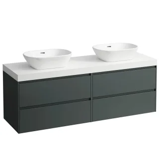 Laufen Waschtischunterschrank und Waschtisch-Platte LANI 495x1570x580 H4045941122661