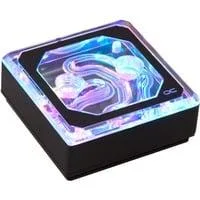 Eisblock XPX Aurora Edge Acryl Black, CPU-Kühler transparent/schwarz