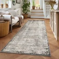 OTTO home Läufer Selin, rechteckig, Höhe: 9 mm, dezenter Glanz, Schrumpf-Garn-Effekt, im Vintage-Look, dichte Qualität