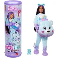 Mattel® Puppen Accessoires-Set Mattel JFV61 Barbie Glücksbärchi Puppe + Dream-Bright Kostüm&10Übe