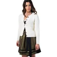Trachtl Trachtenjacke JACKE - TRACHTENJACKE DAMEN WEISS TRACHTL 36