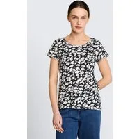 TOM TAILOR T-Shirt T-Shirt (im Einserpack) T-Shirt aus Baumwolle