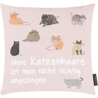 Magma Heimtex Kissenhülle Tierisch für Hunde- und Katzenliebhaber ca. 45x45cm, (1 Stück), beidseitig bedruckt