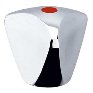 Grohe Griff Trecorn-de-Luxe 08017 Markierung rot 1/2" chrom, 08017000 08017000