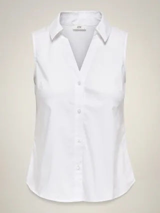 JDY - JDYMIO S/L SHIRT WVN DIA White - Gr. - XS