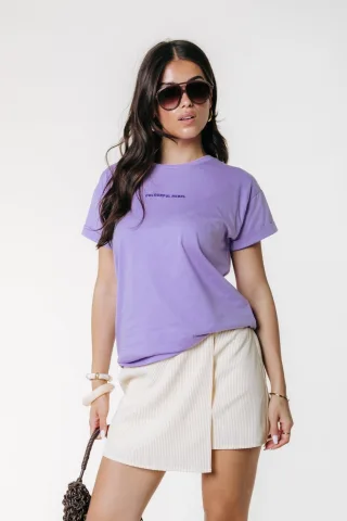 Colourful Rebel - Uni Logo Boxy Tee - Gr. - S