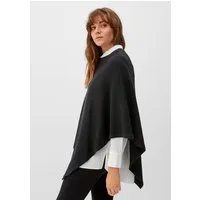 s.Oliver Poncho Indoor-Poncho Poncho aus Baumwollmix