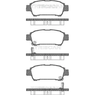 Triscan Bremsbel?ge hinten Toyota Avensis Previa