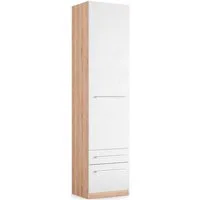 priess Kleiderschrank Schrank Garderobe Wäscheschrank Barcelona in 5 Breiten viel Stauraum, geräumige Schubkästen, mit Spiegel, MADE IN GERMANY