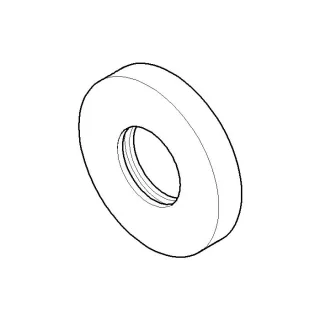 Dornbracht Rosette 092722015-09 092722015 D.55 x D.24,6 x 9 mm messing