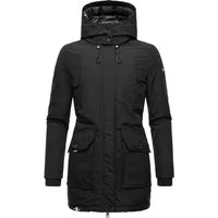 Navahoo Winterjacke Blizzardstorm Warm gefütterter Wintermantel mit Kapuze