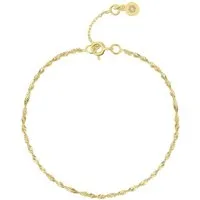Einzelstück Armband Armband Memory gedrehtes Silberarmband 925 Sterling Silber
