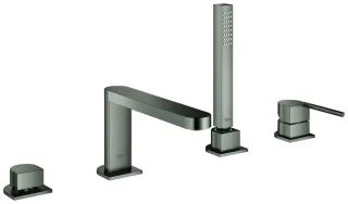 GROHE 4-Loch-EH-Wannenkombination Plus 29307_3 hard graphite gebürstet, 29307AL3 29307AL3
