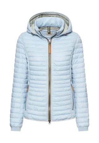 camel active - Leichte Steppjacke aus recyceltem Polyamid light blue - Gr. - 38