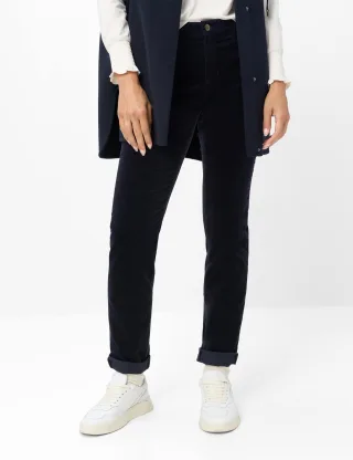 Brax Damen Five-Pocket-Hose Style MARY NAVY, dunkelblau, Gr. 44K