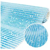 ANRO Schaum-Badematte Antirutschmatte Weichschaummatte Badezimmer Premium, Höhe 5 mm, wasserdurchlässig, pflegeleicht, Rillen, rutschhemmend, Drainage Effekt, strapazierfähig, schnell trocknend, Praktisch, Weich, Rutschhemmend, mit Drainagelöchern, f