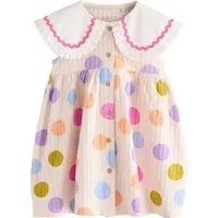 Next Sommerkleid Ärmelloses Sommerkleid mit Kragen (1-tlg)