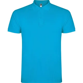 Roly - "Star" Poloshirt für Herren (Türkis)
