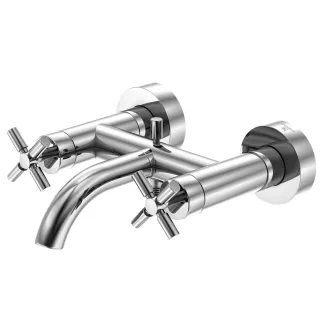 Steinberg Wanne/Brause Armatur 1/2, Aufputz, chrom Serie 250, 250.1100 2501100