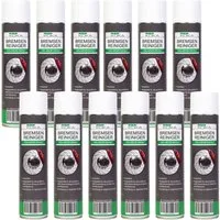 KOKA 12x Set Bremsen-Reiniger 360° Spray Teile-Reiniger Bremsenreiniger (Spar-Set, [12-St. 12x 660ml Dose Reinigung Entfettet für Auto Bremsen Maschinen Motor Kupplung etc)